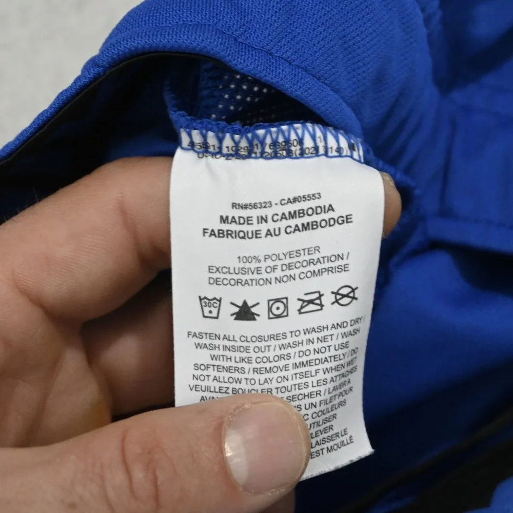 Nike Athletic Shorts Mens XL Blue Dri-FIT Elastic Waist‎ Pockets Training Gym 7